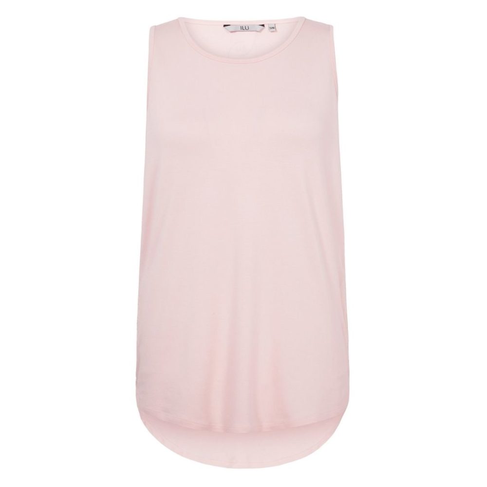 pink vest top zara